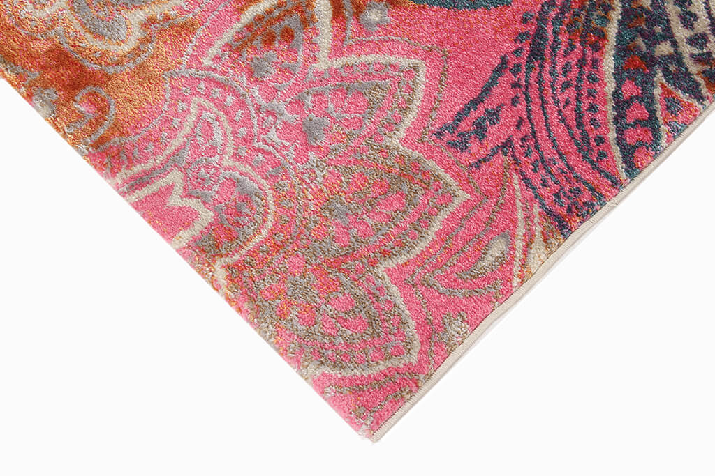 GIORGIA PAISLEY D.BEIGE/WHITE