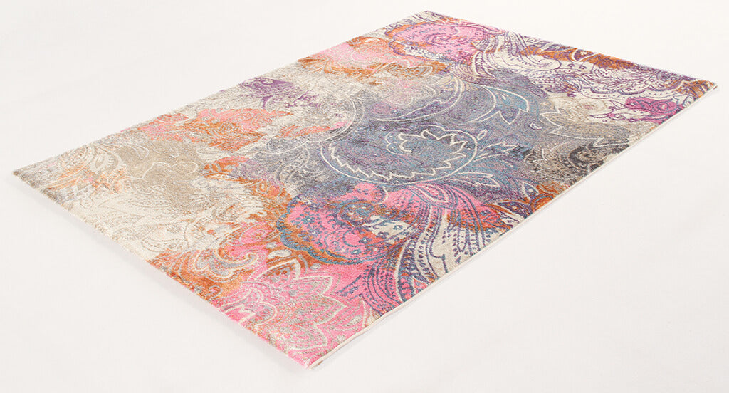 GIORGIA PAISLEY D.BEIGE/WHITE