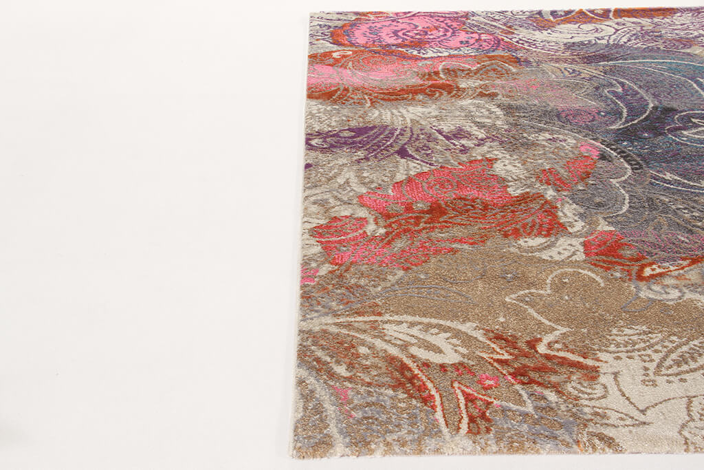 GIORGIA PAISLEY D.BEIGE/WHITE