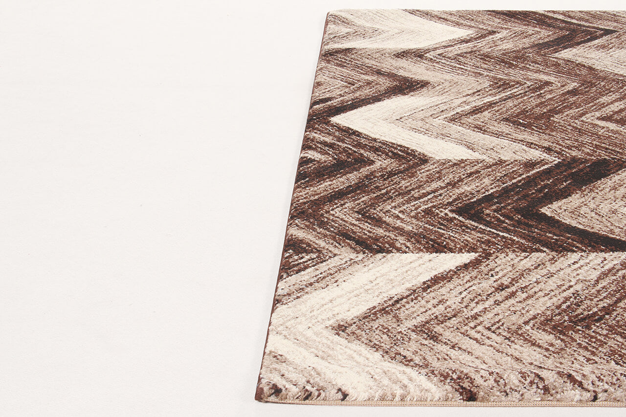 Tappeto Moderno COLORS Marrone Beige – Design Contemporaneo