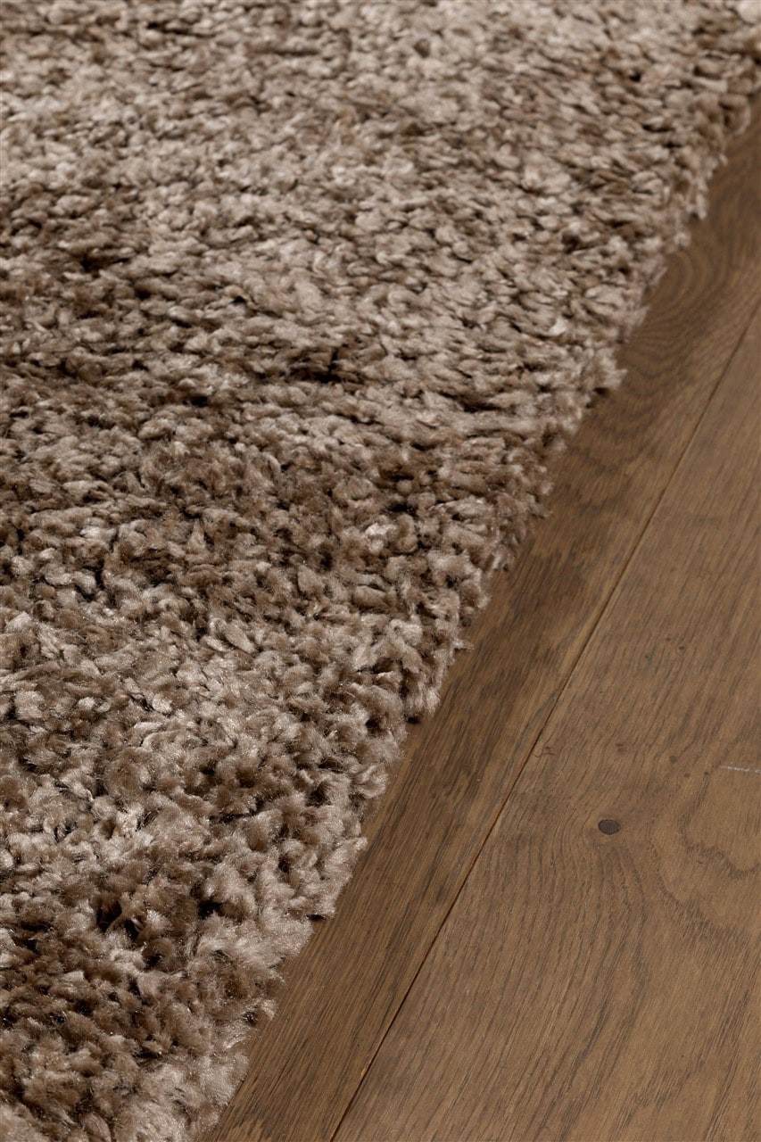 Tappeto Shaggy Oscar Beige - Tinta Unita - Morbido e Resistente | Ideale per Soggiorno e Camera da Letto
