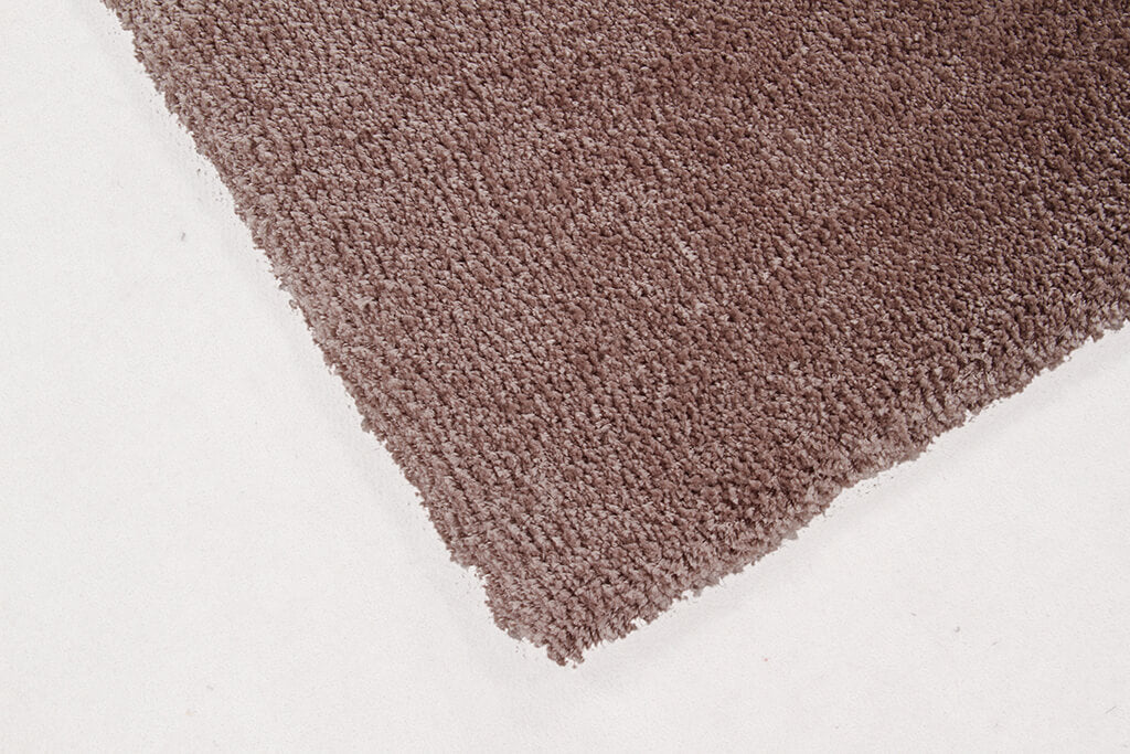 Tappeto Shaggy Desio - Taupe - Morbido e Resistente - Tinta Unita | Ideale per Soggiorno e Camera da Letto