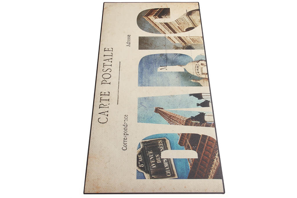 Tappeto per la Cucina in Vinile - Antiscivolo - Made in Italy - VISTA POSTCARD