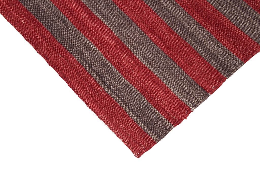 MALI STRIPE RED CHARCOAL