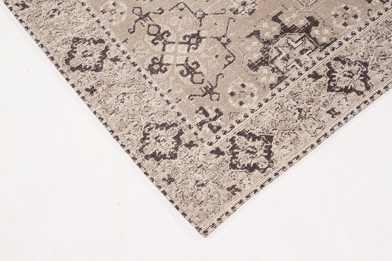 Tappeto Argentella 3 Beige - Design Vintage Astratto con sfumature colore | elegante per soggiorno e camera da letto