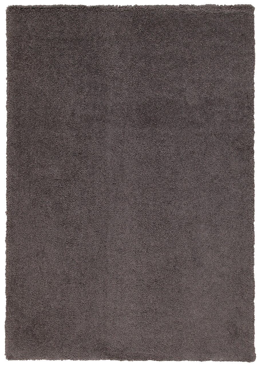 Tappeto Shaggy Desio - Grigio - Morbido e Resistente - Tinta Unita | Ideale per Soggiorno e Camera da Letto