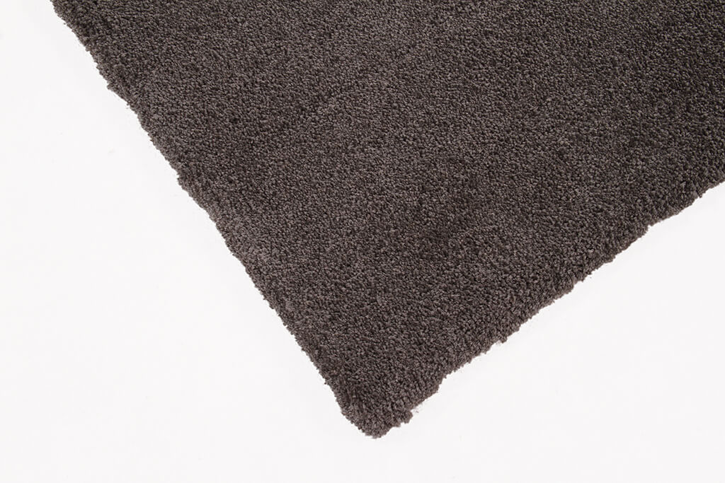 Tappeto Shaggy Desio - Grigio - Morbido e Resistente - Tinta Unita | Ideale per Soggiorno e Camera da Letto