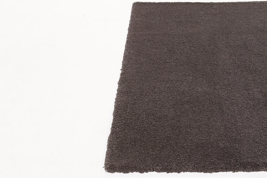 Tappeto Shaggy Desio - Grigio - Morbido e Resistente - Tinta Unita | Ideale per Soggiorno e Camera da Letto