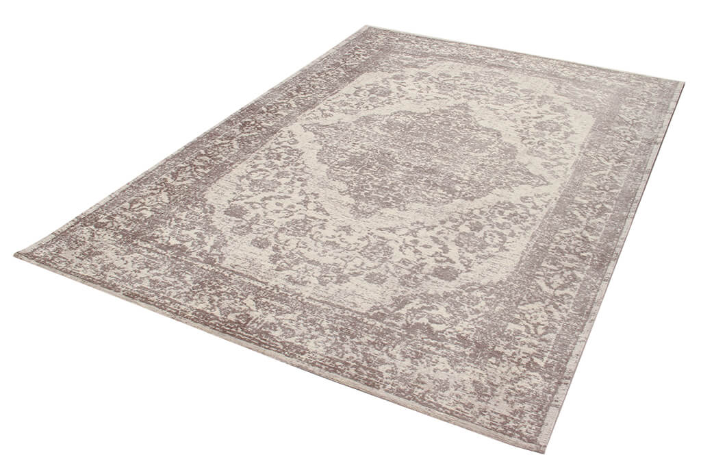 Tappeto Argentella - Sabbia - Design Vintage Astratto con sfumature colore | elegante per soggiorno e camera da letto