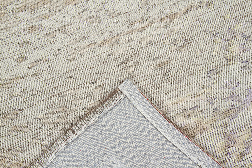 Tappeto Argentella - Beige Grigio - Design Vintage Astratto con sfumature colore | elegante per soggiorno e camera da letto