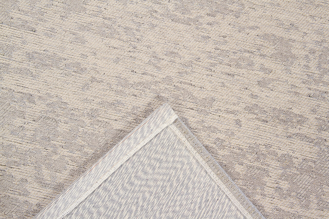 Tappeto Argentella Beige Grigio - Design Vintage Astratto con sfumature colore | elegante per soggiorno e camera da letto