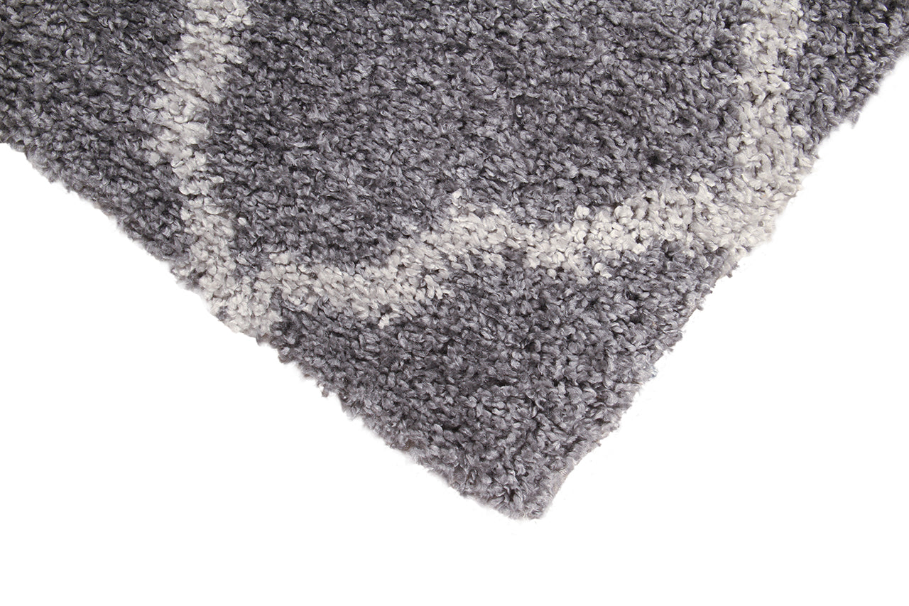Tappeto Shaggy Boston Grigio scuro - Morbido e Resistente | Ideale per ogni ambiente
