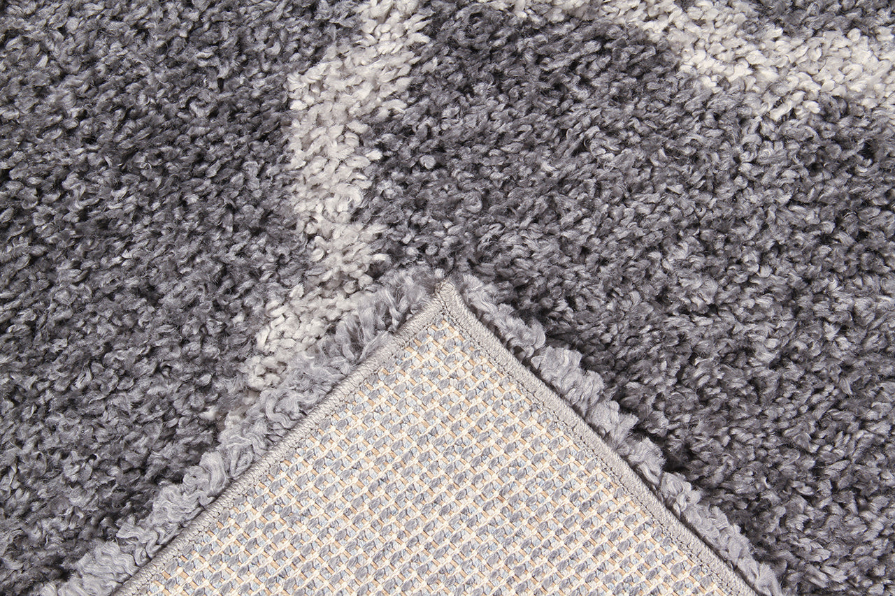 Tappeto Shaggy Boston Grigio scuro - Morbido e Resistente | Ideale per ogni ambiente