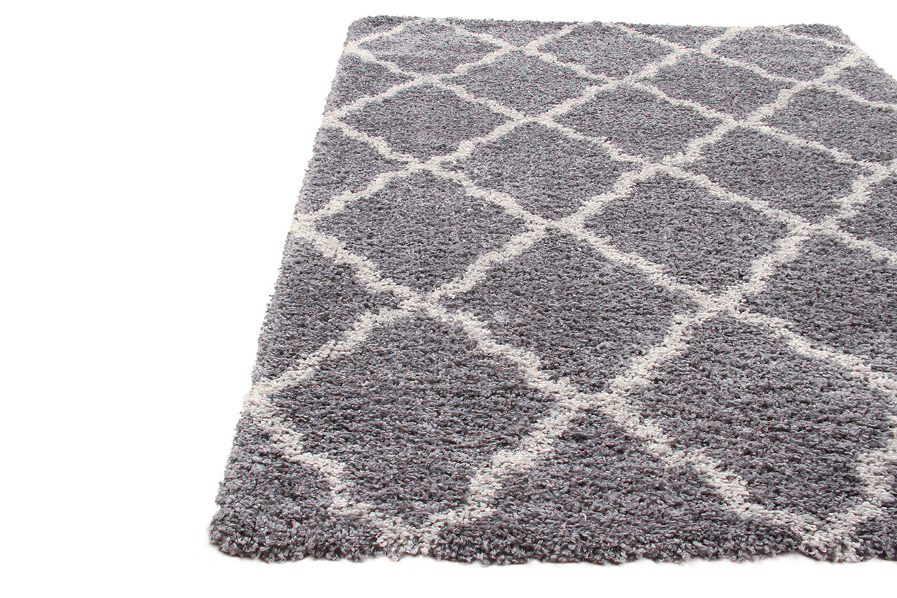 Tappeto Shaggy Boston Grigio scuro - Morbido e Resistente | Ideale per ogni ambiente