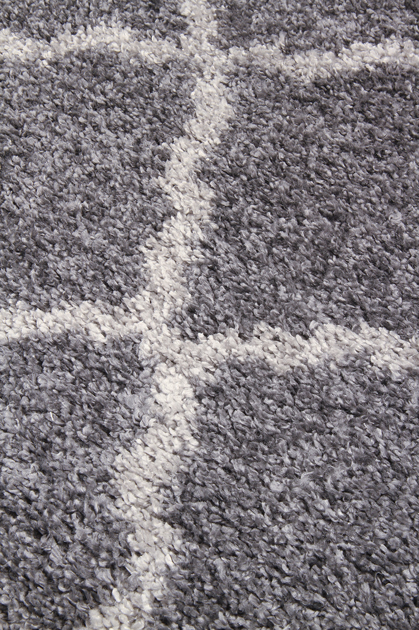 Tappeto Shaggy Boston Grigio scuro - Morbido e Resistente | Ideale per ogni ambiente