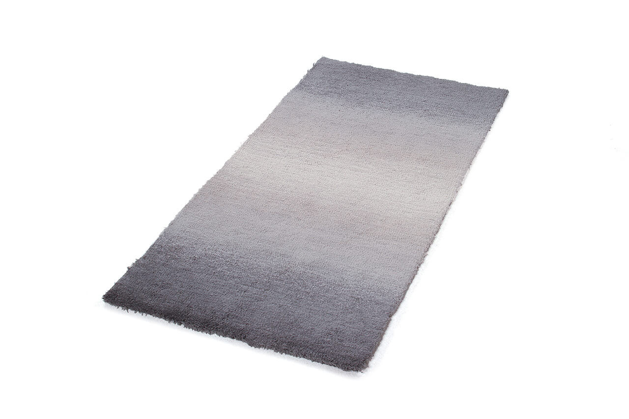 Tappeto Shaggy Shading Argento - Morbido e Resistente | Ideale per ogni ambiente