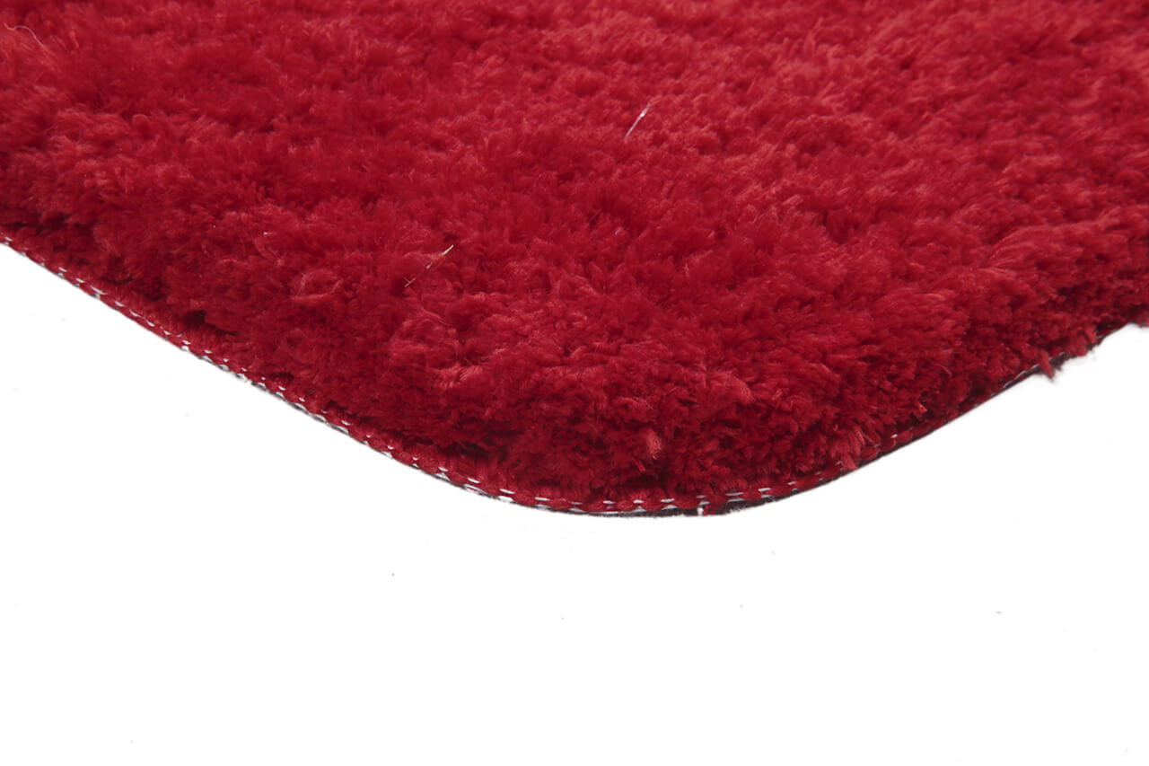 Tappeto per il Bagno - FLUFFY Rosso