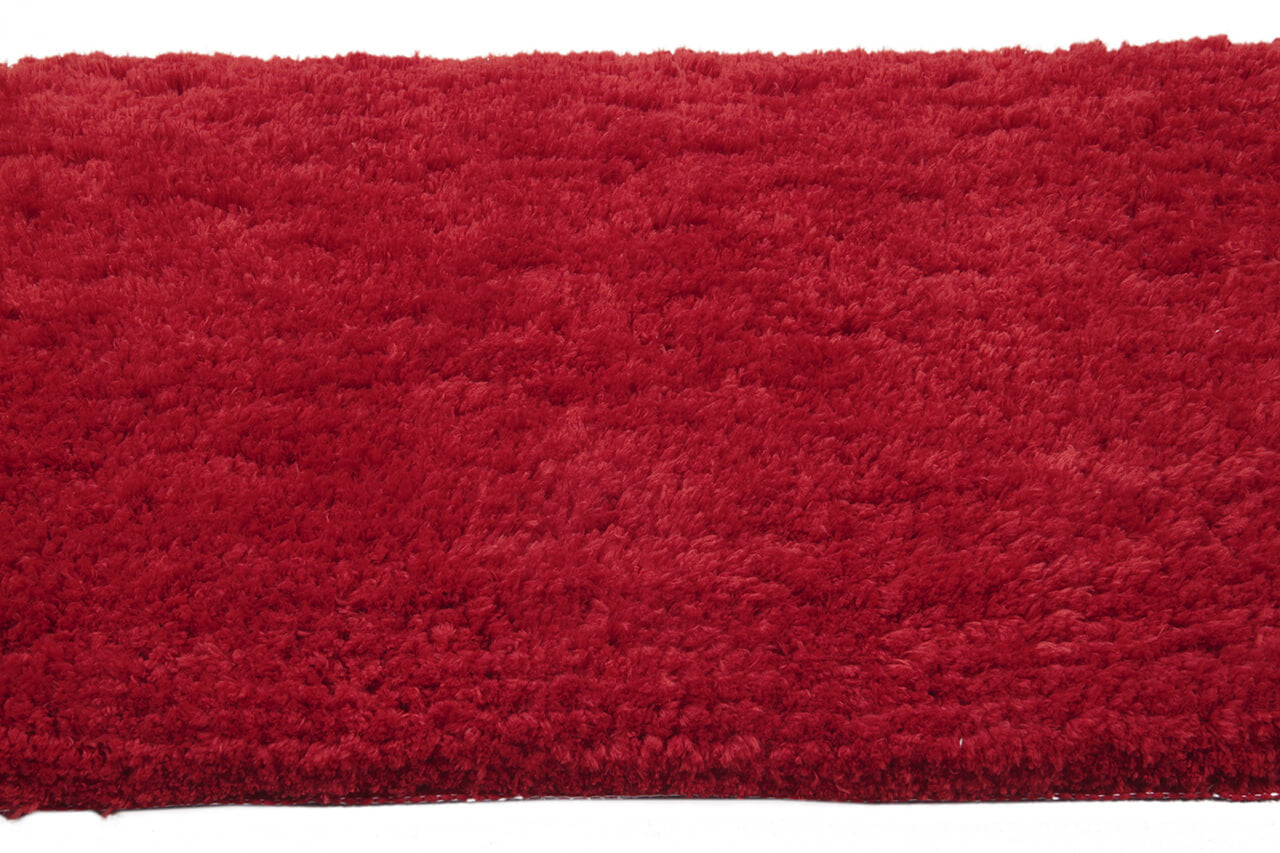 Tappeto per il Bagno - FLUFFY Rosso