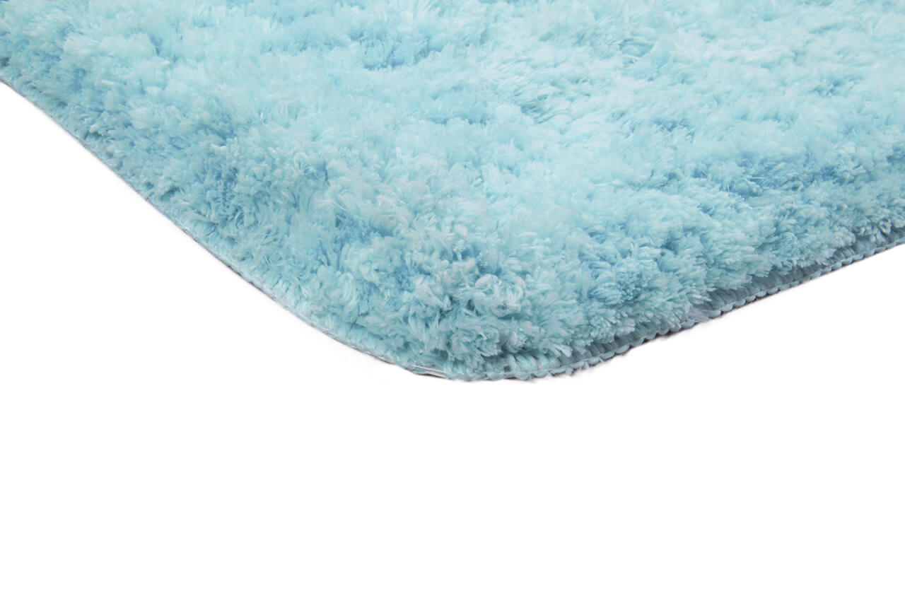 Tappeto per il Bagno - FLUFFY Azzurro