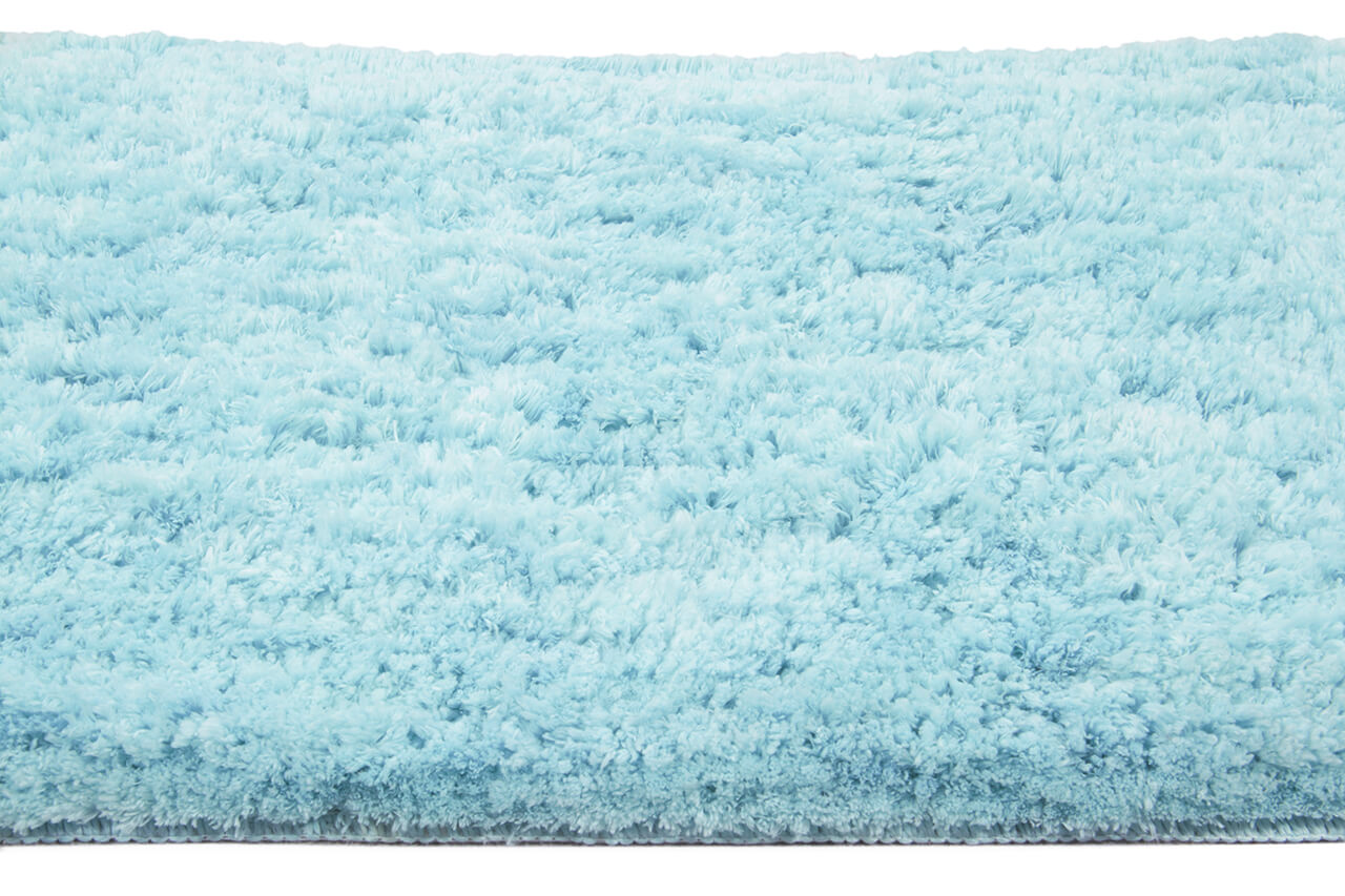 Tappeto per il Bagno - FLUFFY Azzurro