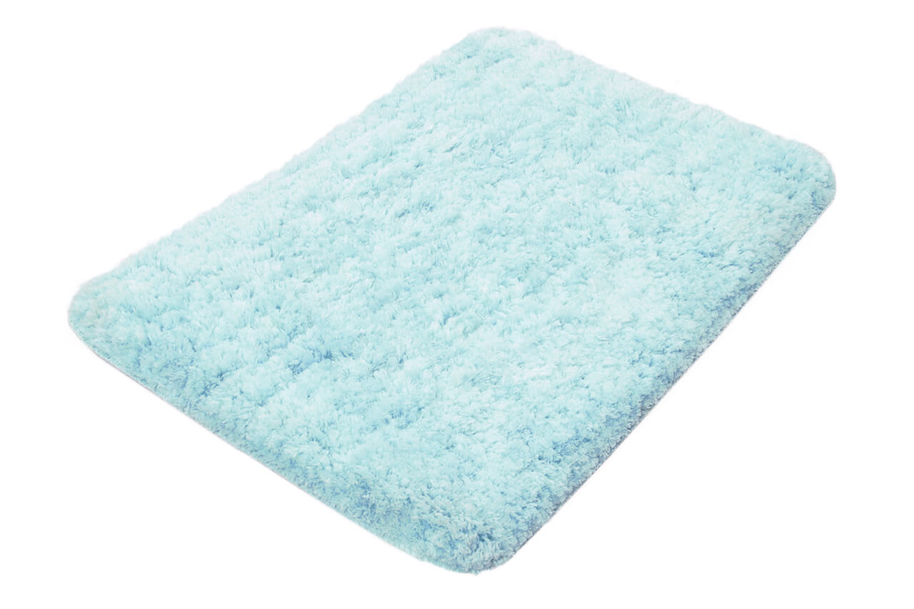 Tappeto per il Bagno - FLUFFY Azzurro