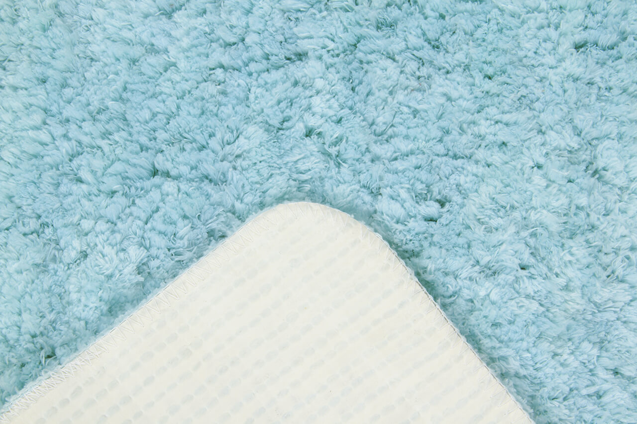 Tappeto per il Bagno - FLUFFY Azzurro