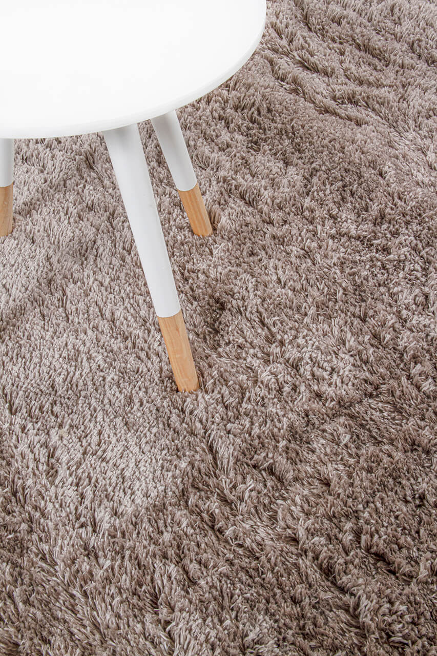 Tappeto Shaggy Madison Grigio Talpa Chiaro - Tinta Unita - Design Moderno | Morbido e Resistente