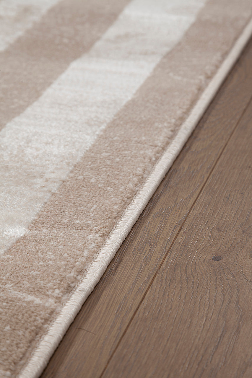 Tappeto Step A Beige - Geometrico Moderno