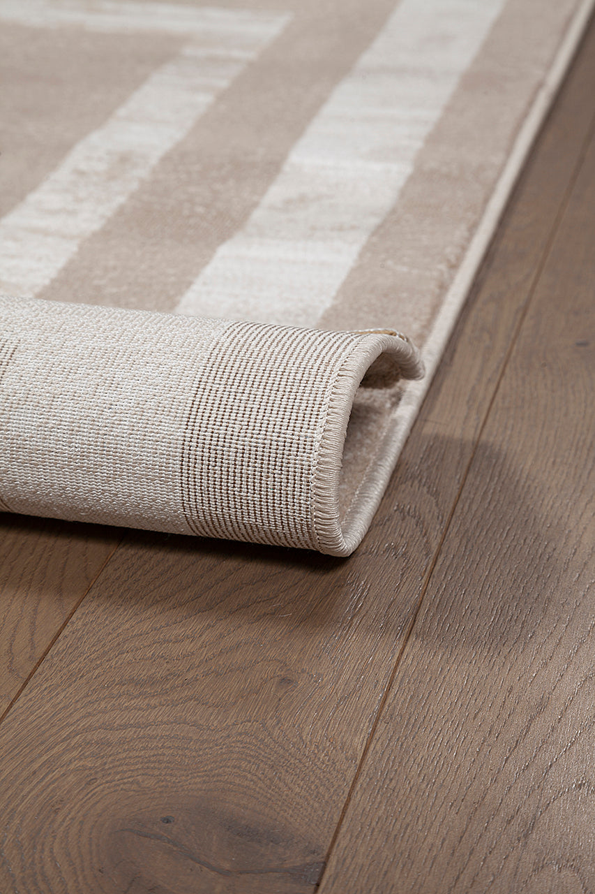 Tappeto Step A Beige - Geometrico Moderno