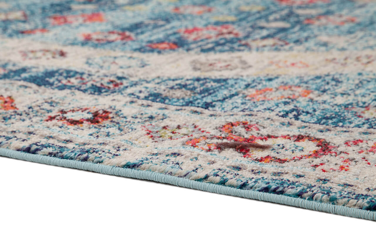 Tappeto vintage Casablanca B - floreale orientale