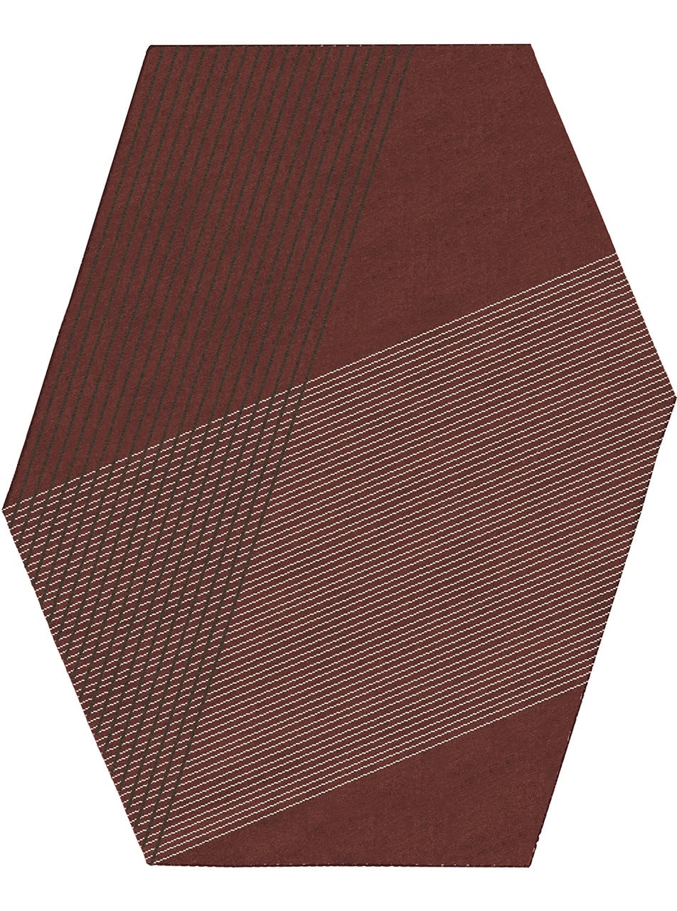RD GRID KILIM RUST