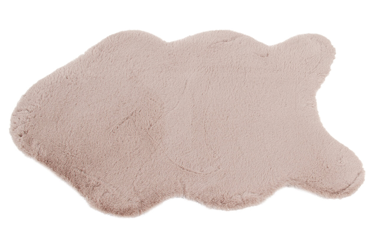 Tappeto effetto pelle Touch Dark Beige ultra morbido