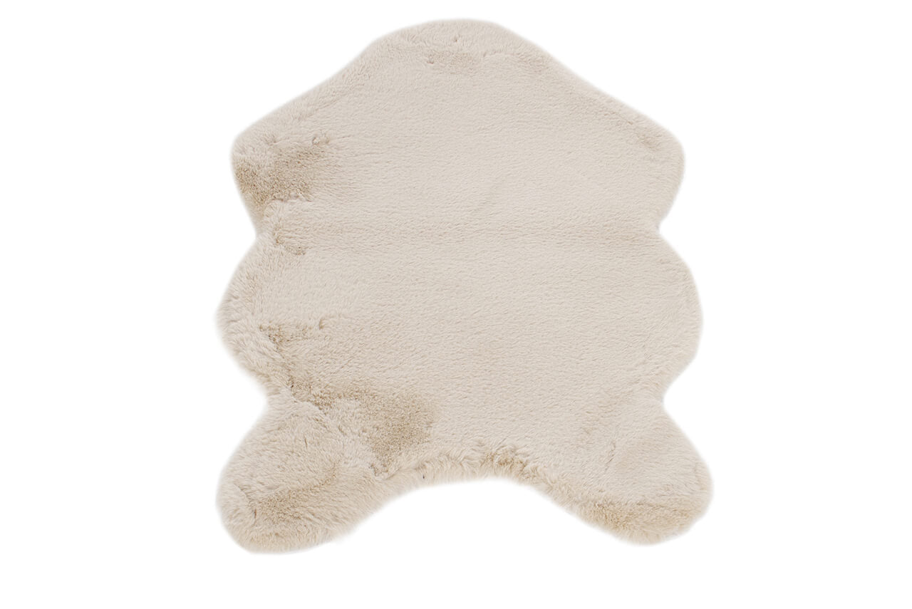 Tappeto effetto pelle Touch Beige ultra morbido
