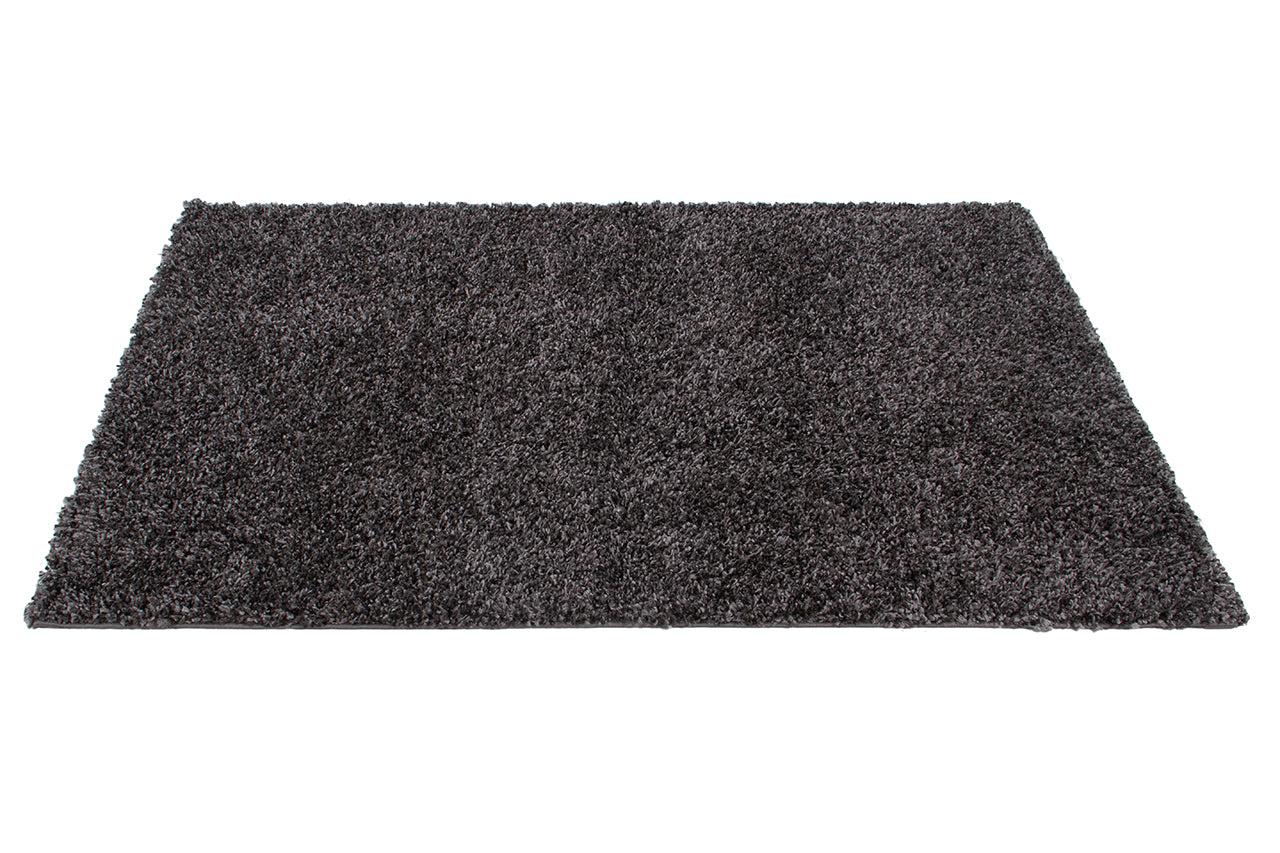 Tappeto Shaggy Boston Grigio scuro - Tinta Unita - Morbido e Resistente | Ideale per ogni ambiente