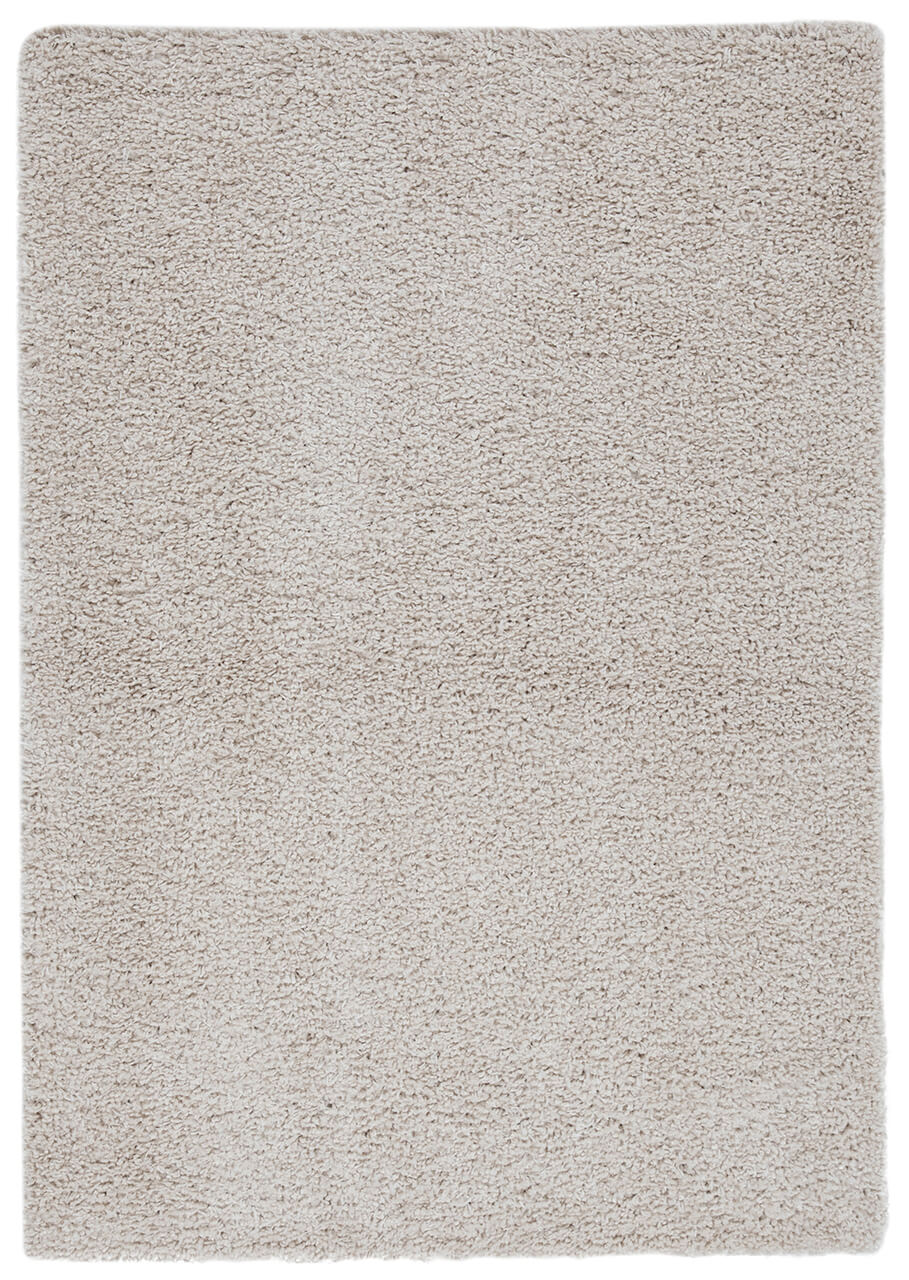 Tappeto Shaggy Boston Grigio Avorio - Tinta Unita - Morbido e Resistente | Ideale per ogni ambiente