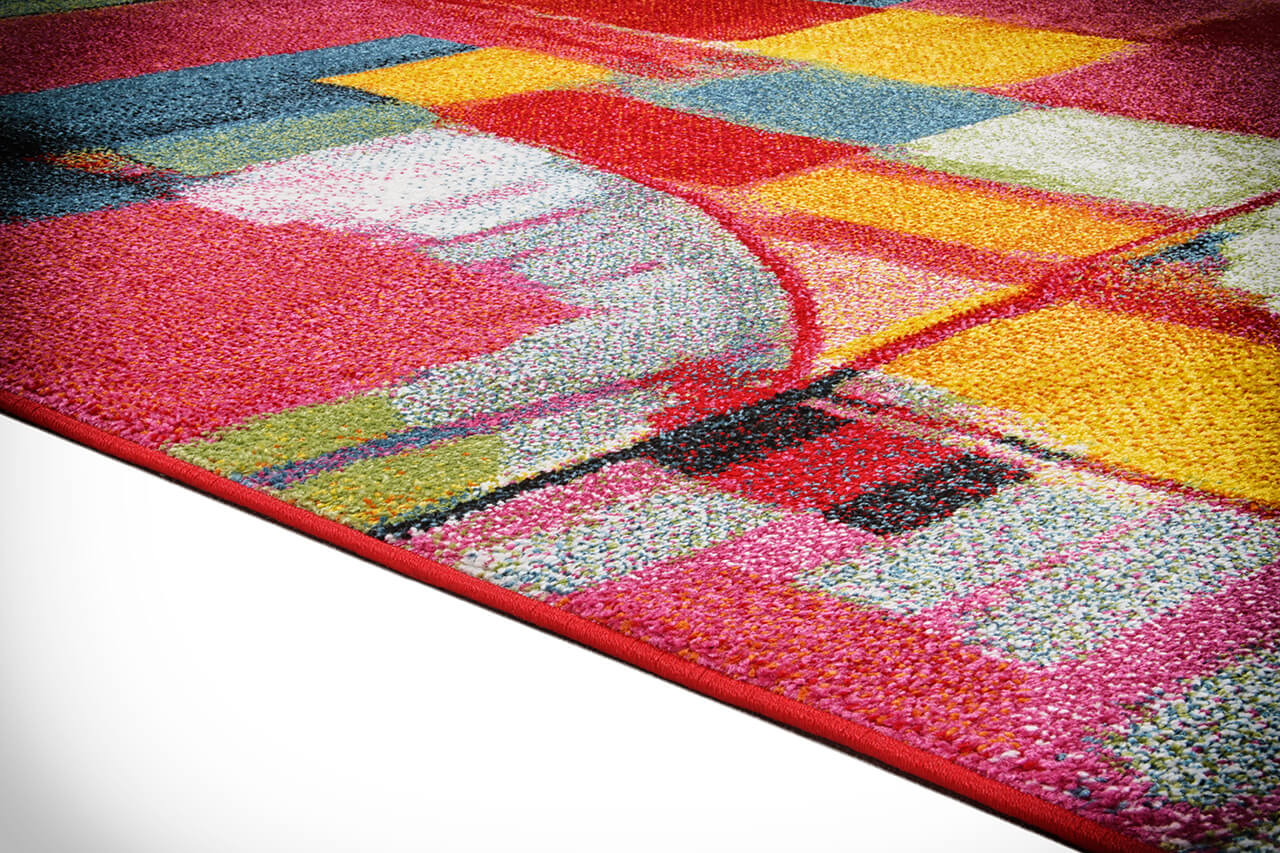 Tappeto Multicolore Gallery H - Antiscivolo | Ideale per Camera da Letto e Soggiorno