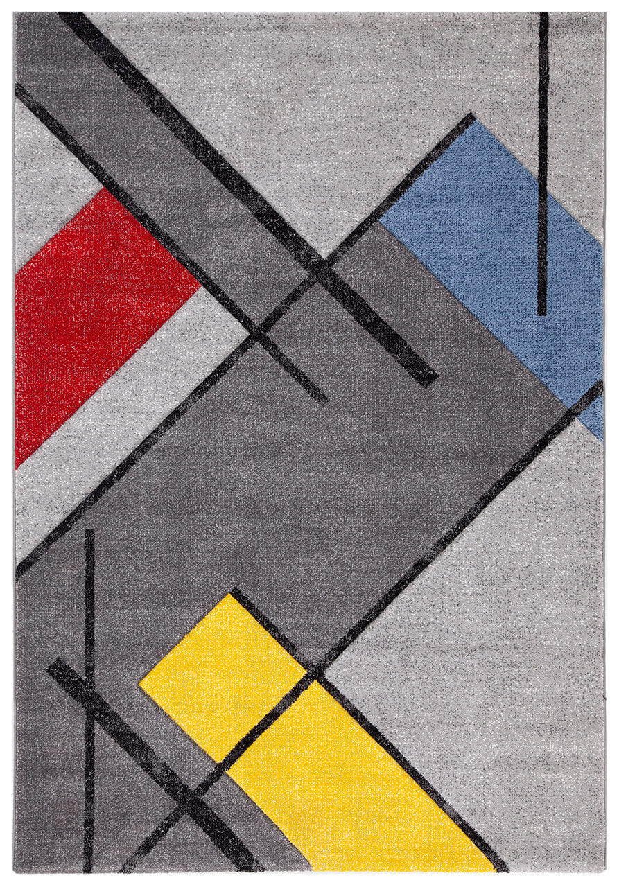 COLOR BLOCK B GREY MULTI