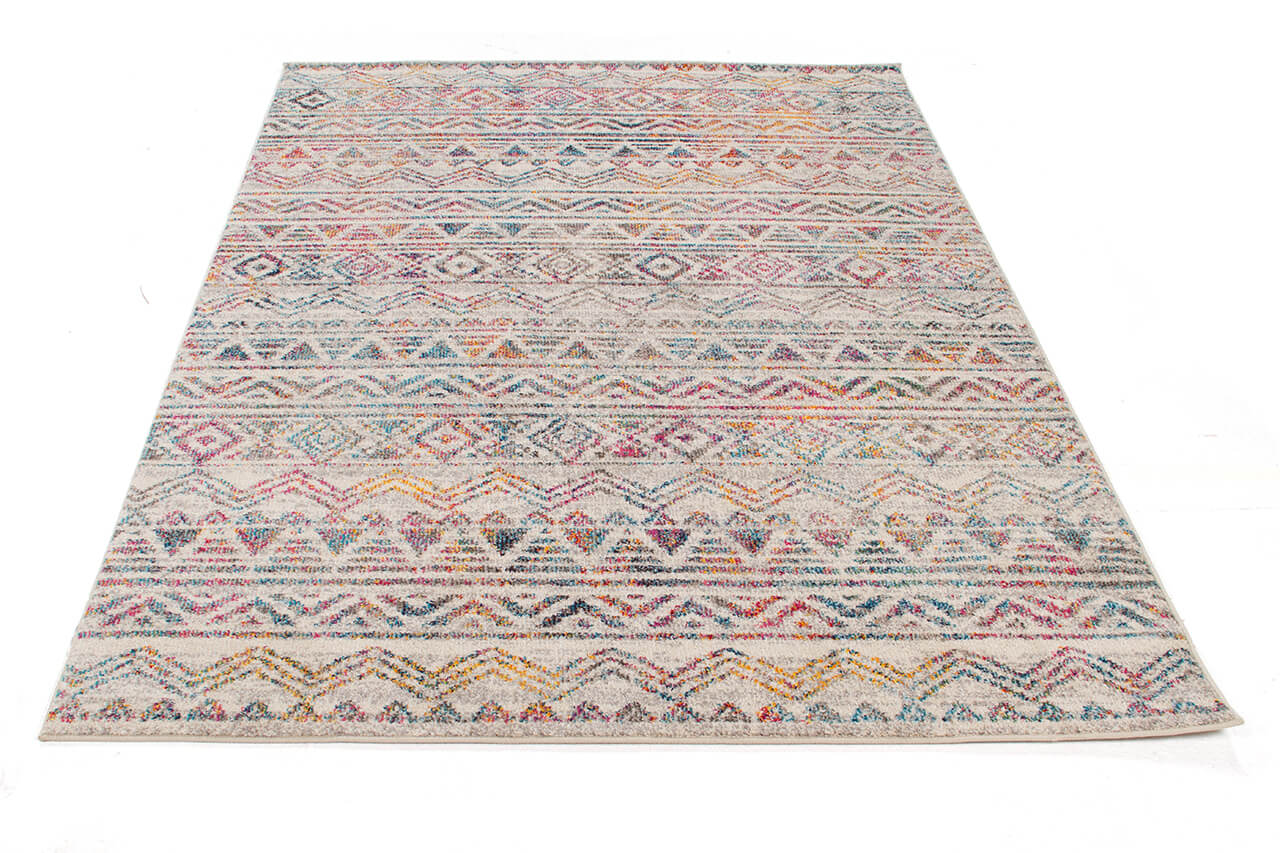 Tappeto Stile Orientale Multicolore Mamoo B - Antiscivolo - Ideale per Soggiorno e Camera da Letto