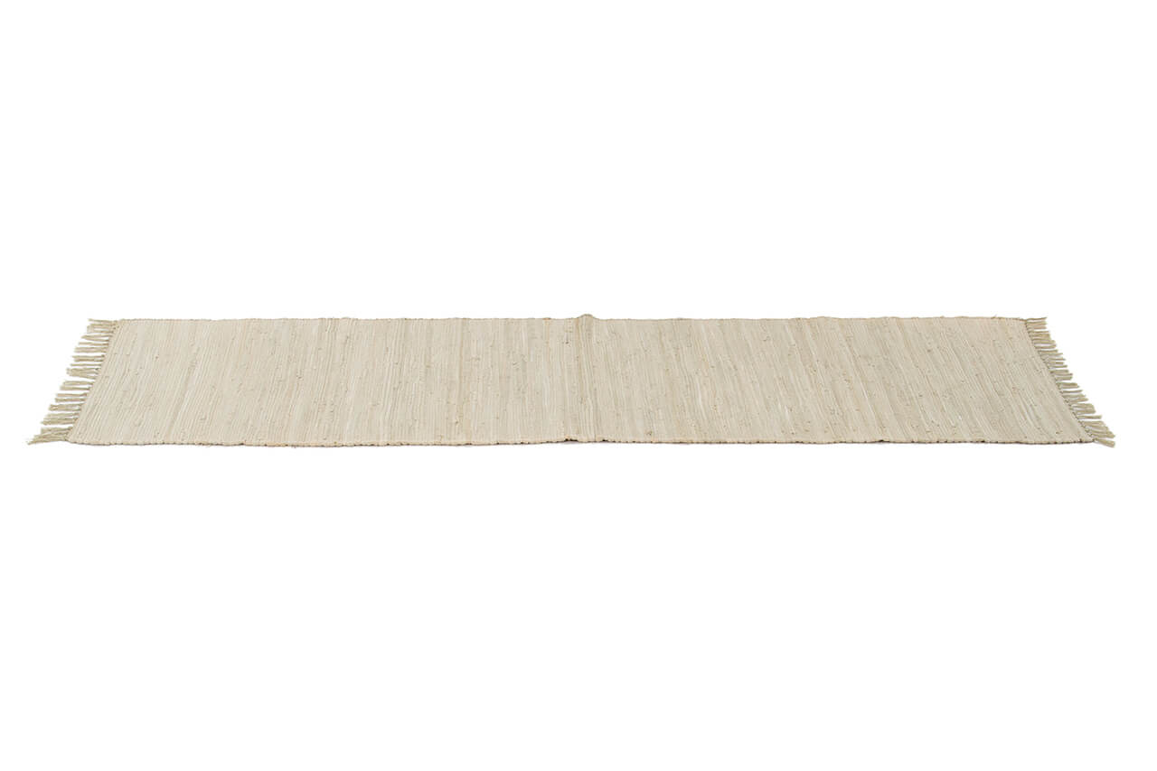 Tappeto Abano Verde Oliva in Cotone - Lavabile in Lavatrice - Ideale per Bagno o Cucina