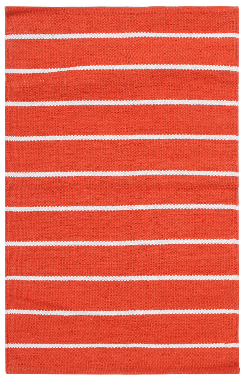 Tappeto in Cotone Arancione Lavabile in Lavatrice - RIVIERA Orange - Ideale per Bagno e Cucina
