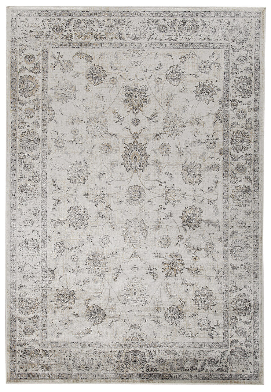 Tappeto Vintage B – Stile Orientale – Avorio e Grigio