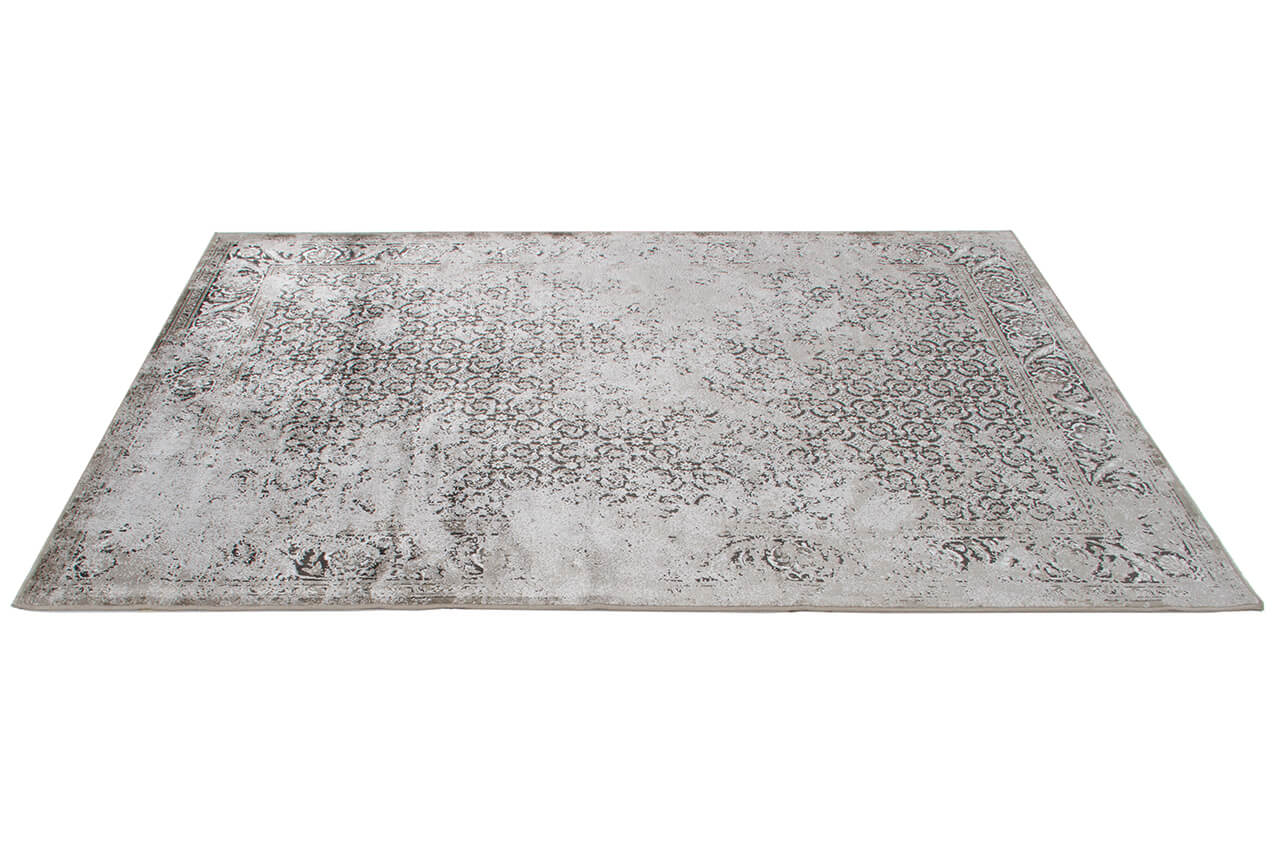 Tappeto Vintage C – Effetto Vissuto – Grigio Chiaro