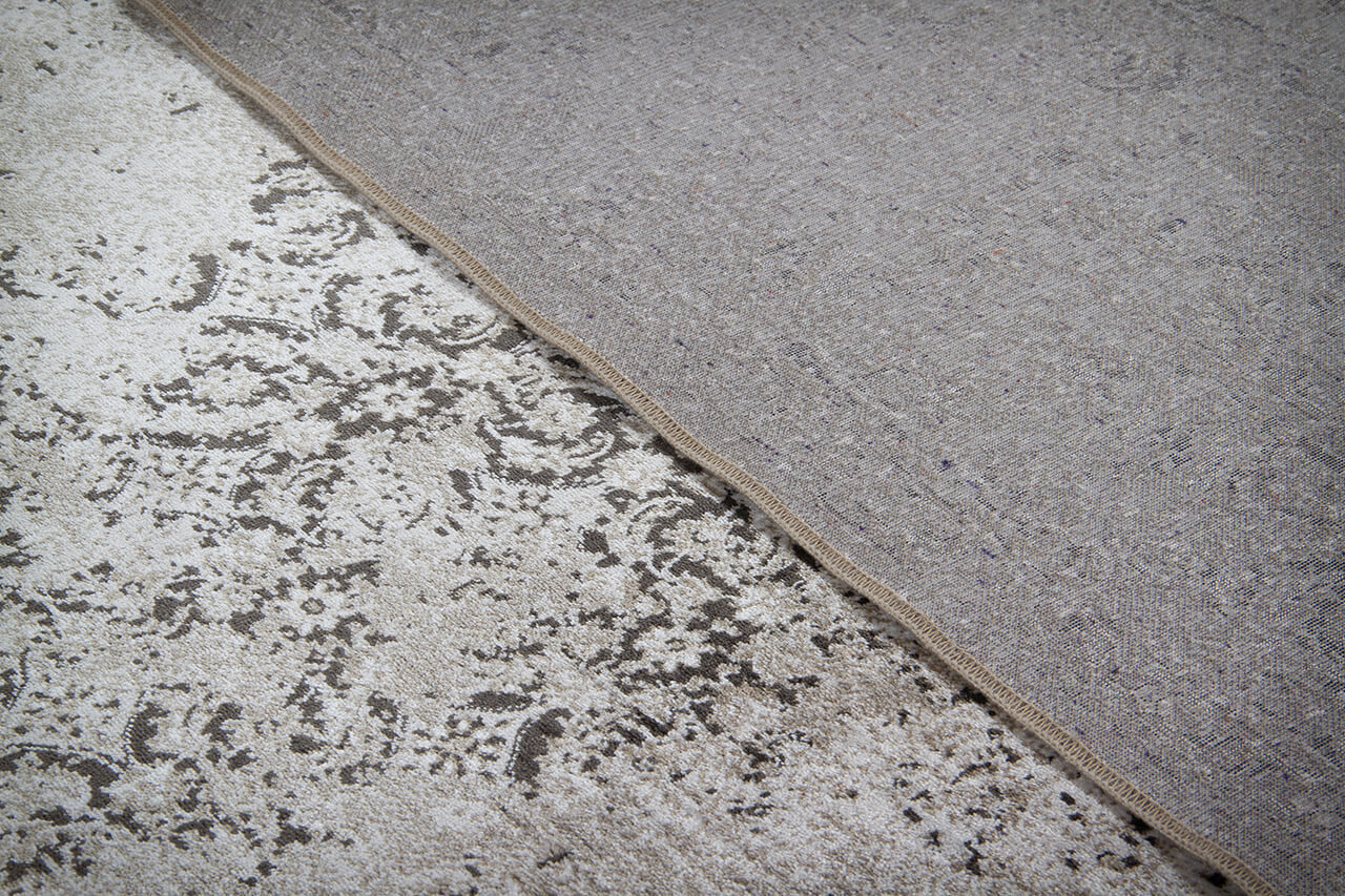 Tappeto Vintage C – Effetto Vissuto – Grigio Chiaro