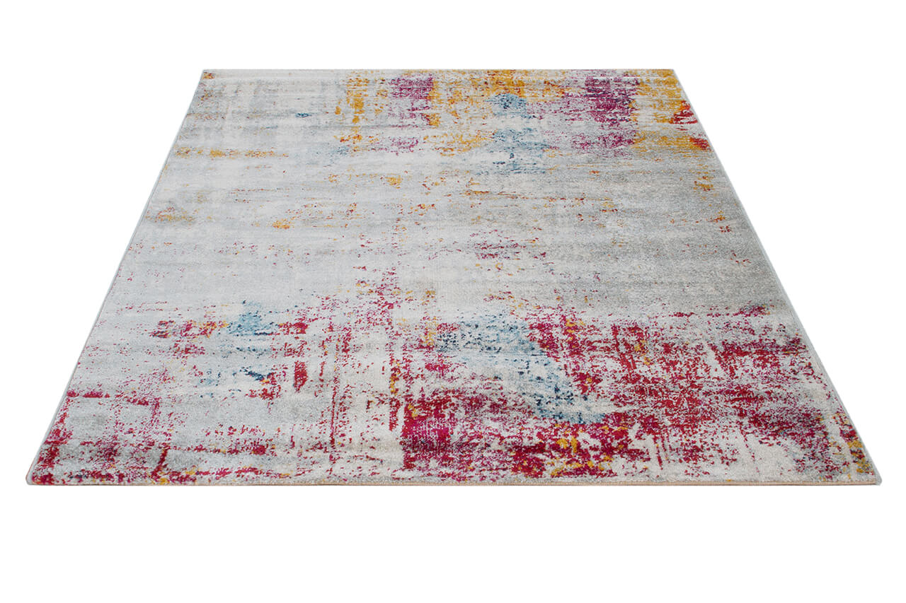 Tappeto moderno Soho 2 Ecru Multi - multicolore fluo