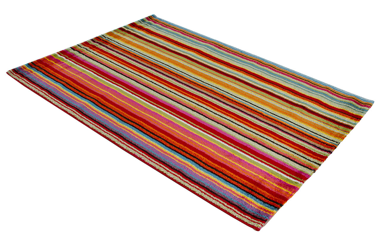 Tappeto Moderno Gioia H - Multicolore - Antiscivolo | Ideale per Soggiorno, Camera da letto e Cameretta