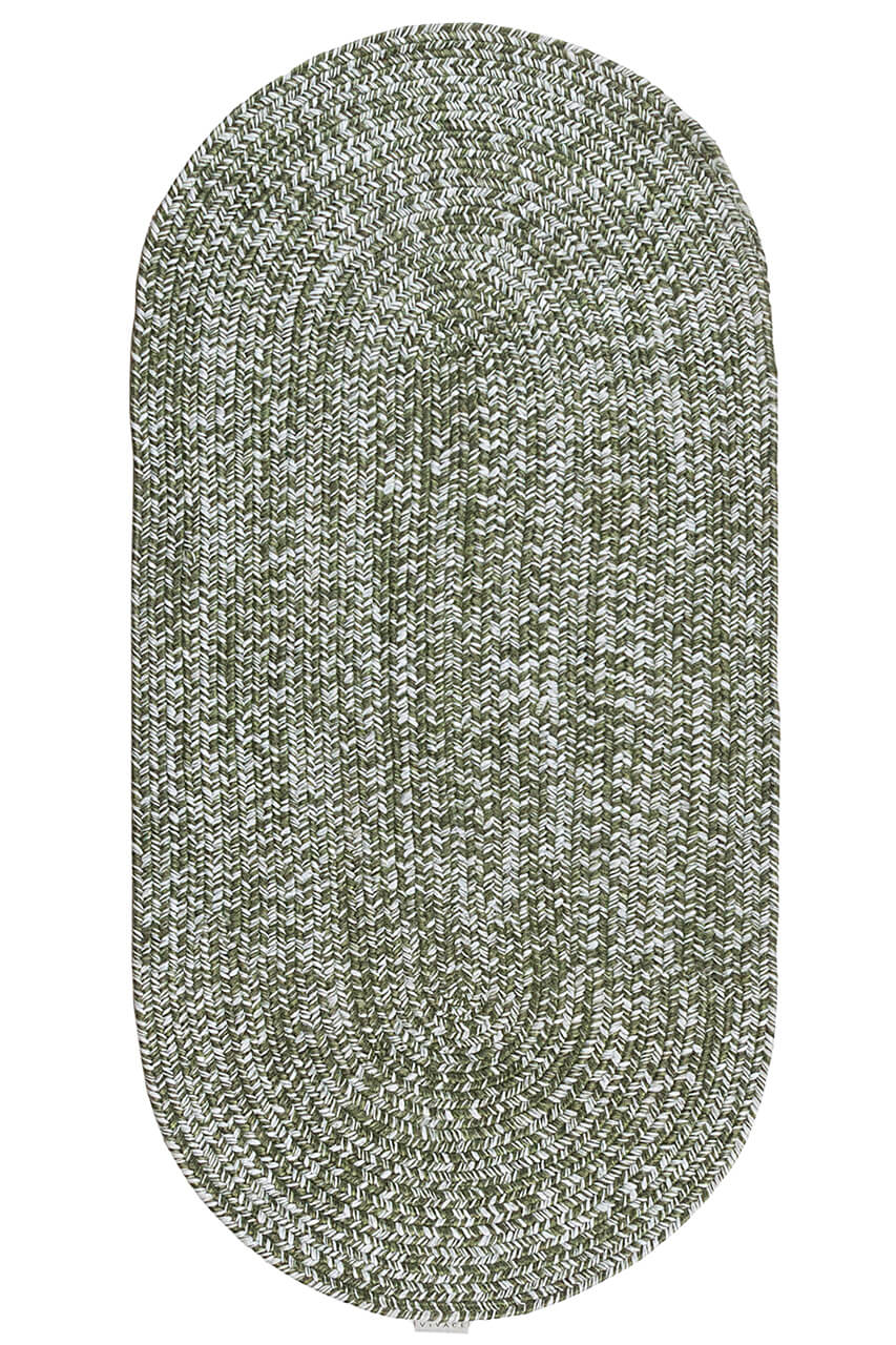 SOLID GREEN 120X60 OVAL