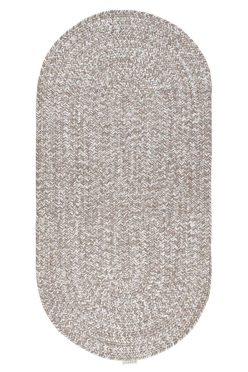 SOLID BEIGE 120X60 OVAL