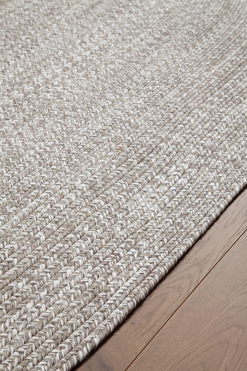 Tappeto Solid Beige - Ovale Indoor/Outdoor
