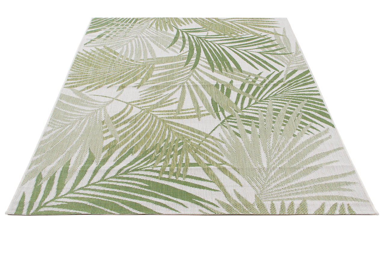 FLATWEAVE PALM LIGHT GREEN