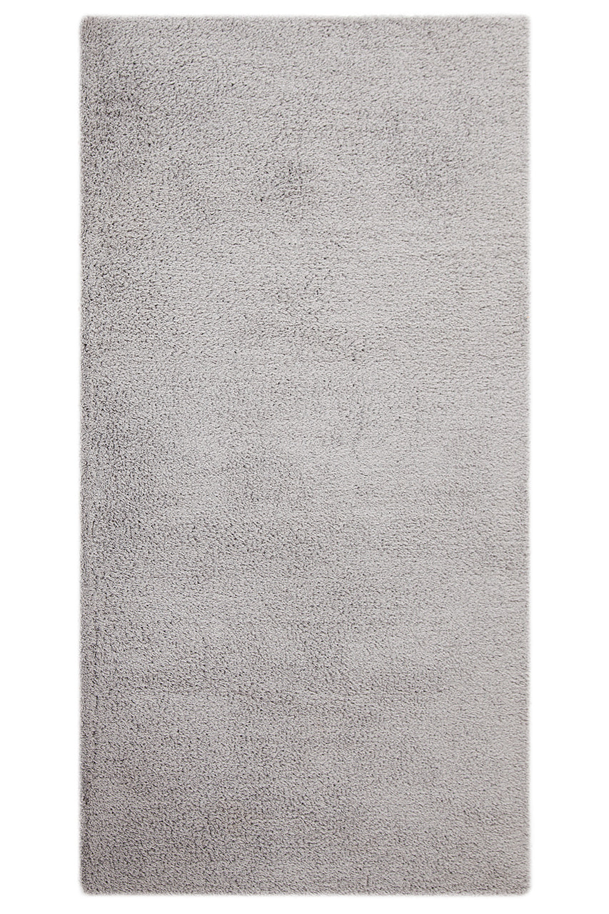 Tappeto Shaggy Desio - Grigio chiaro - Morbido e Resistente - Tinta Unita | Ideale per Soggiorno e Camera da Letto